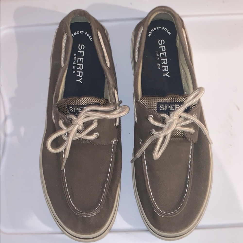 SPERRY Top Sider Gray Boat shoes